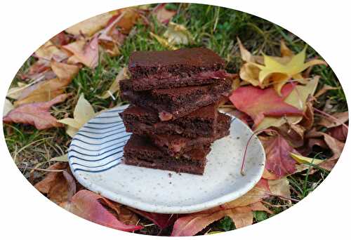 Gâteau au chocolat fourré à la compote - IG Bas