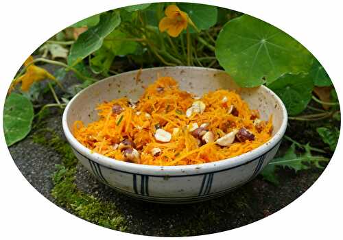 Salade potimarron, carottes & noisettes - IG Bas