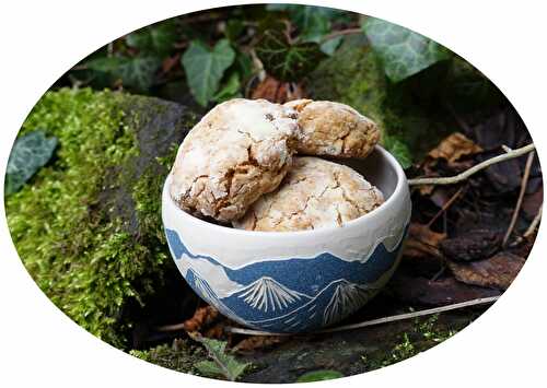 Biscuits craquelés végétaliens au citron