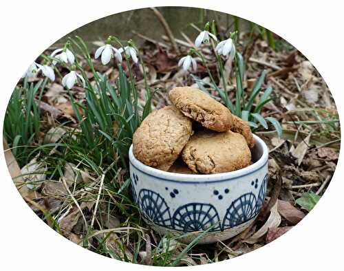 Cookies végétalien au beurre de cacahuète - IG Bas