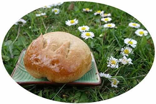 Briochette lapin diablotin à la farine semi-complète & sirop d'érable