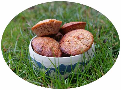 Muffins amandes & citron sans gluten - IG Bas