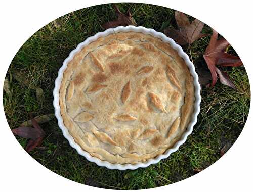 Tourte vegan butternut, champignons & seitan