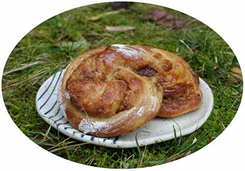 Kanelbullar à la farine semi-complète - sans lactose