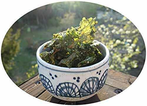 Chips de chou kale - IG Bas