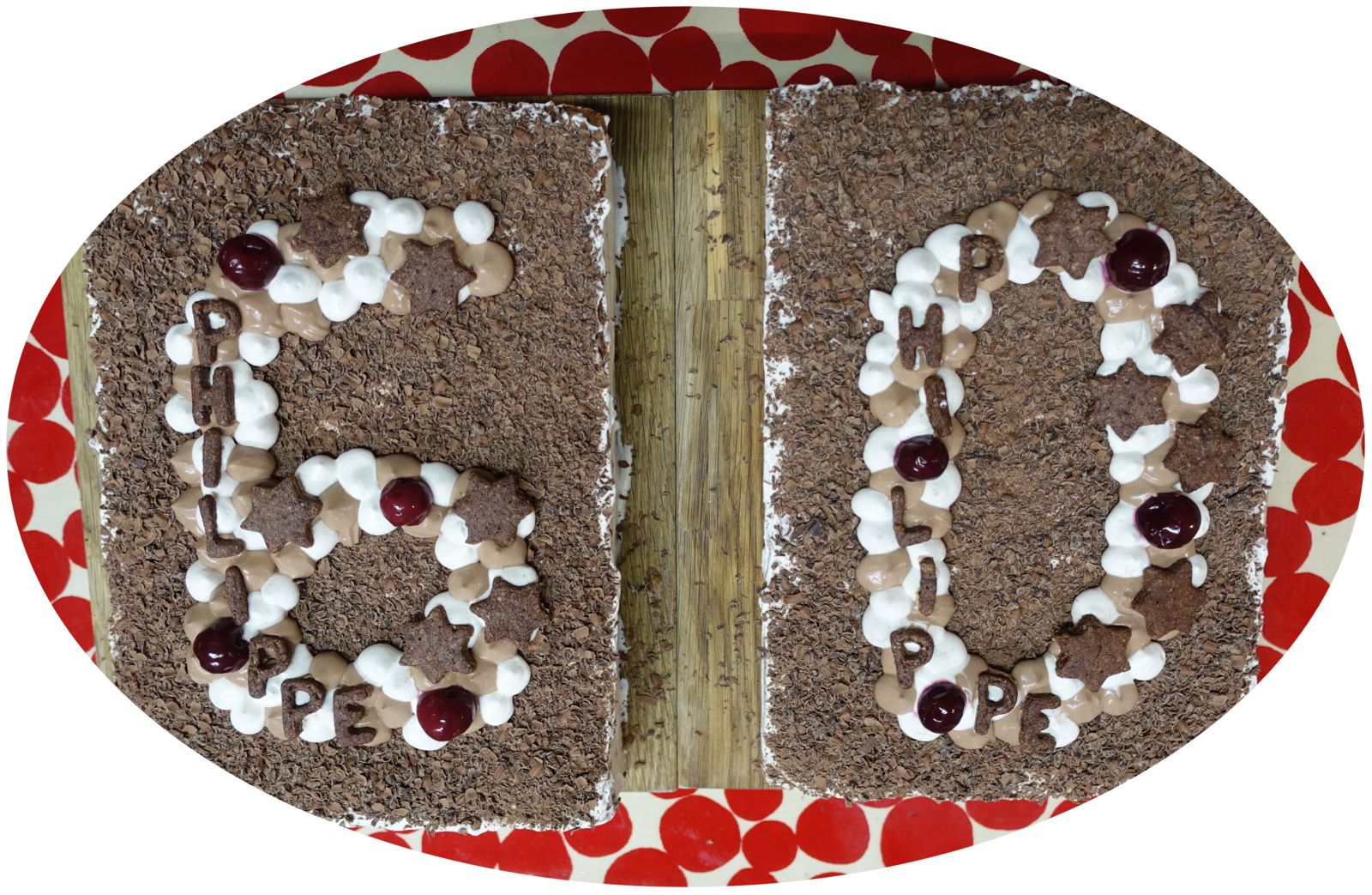 Number cake forêt noire