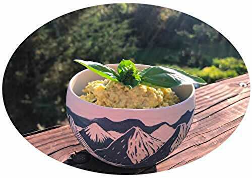 Houmous au basilic - IG Bas