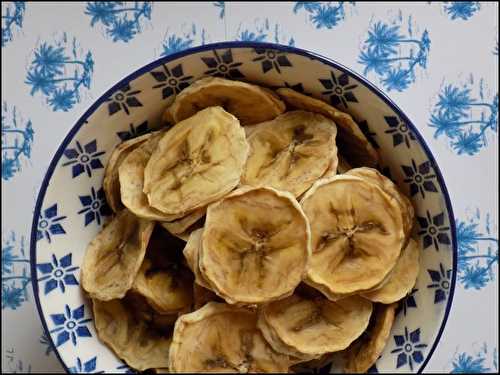 Bananes séchées (au déshydratateur)  - Une toquée en cuisine