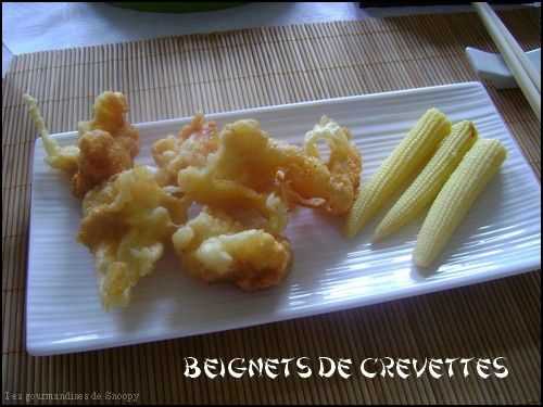 Beignets de crevettes