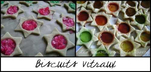 Biscuits vitraux