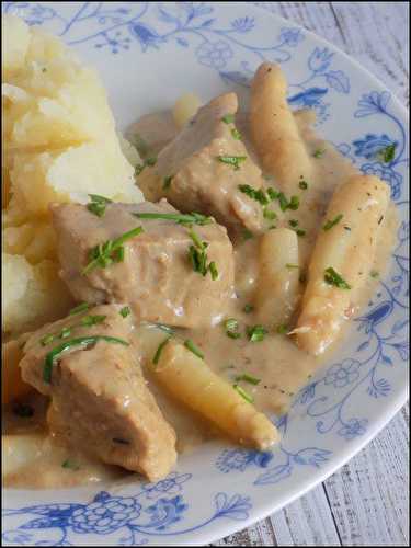 Blanquette de veau aux asperges