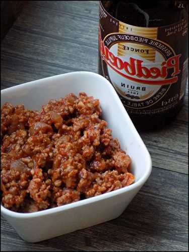 Bolognaise à la bière