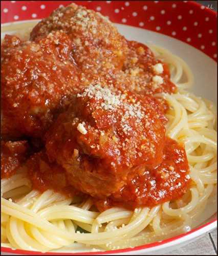 Boulettes au romarin sauce tomate