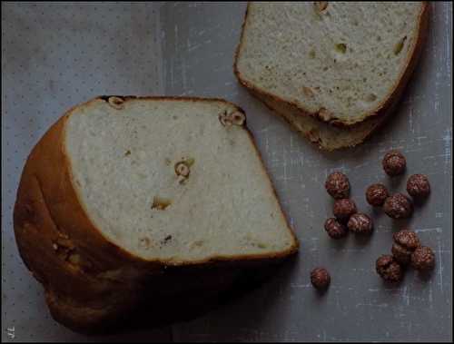 Brioche aux noisettes caramélisées