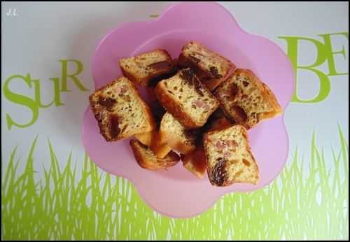 Cake aux pruneaux et lardons - Une toquée en cuisine