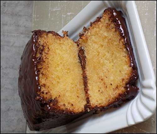 Cake glacé au chocolat