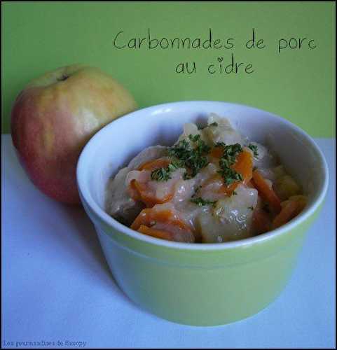 Carbonnades de porc au cidre