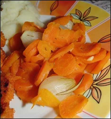 Carottes braisées aux aromates (recette cookeo)