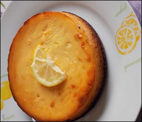 Cheesecake au citron