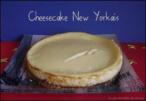 Cheesecake new yorkais