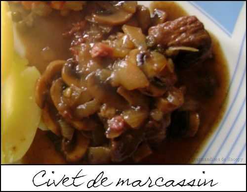 Civet de marcassin