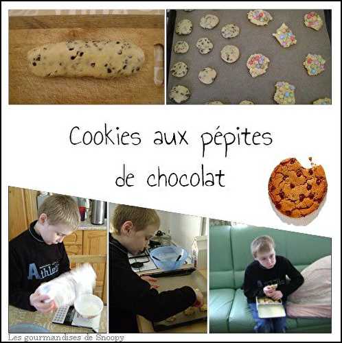 Cookies aux pépites de chocolat