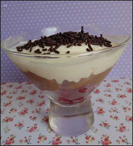 Coupe framboise-chocolat