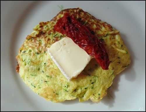 Crêpes à la courgette