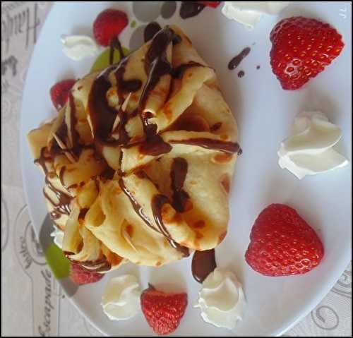 Crêpes aux fraises de Wepion