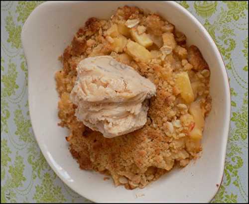 Crumble aux pommes