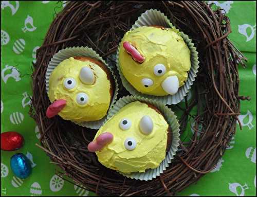 Cupcakes poules