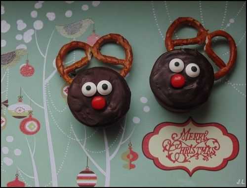 Cupcakes rudolphe