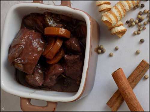 Daube de boeuf à l'orange