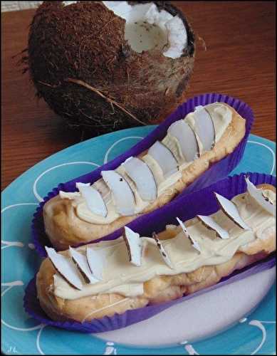 Eclairs à la noix de coco