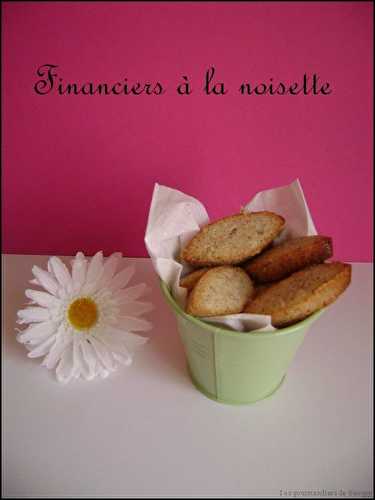 Financiers à la noisette