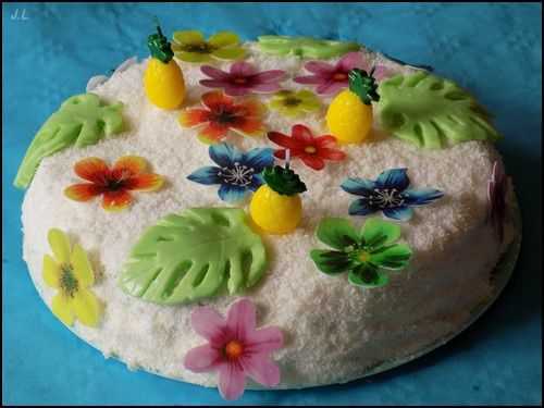 Gâteau coco-ananas - Une toquée en cuisine