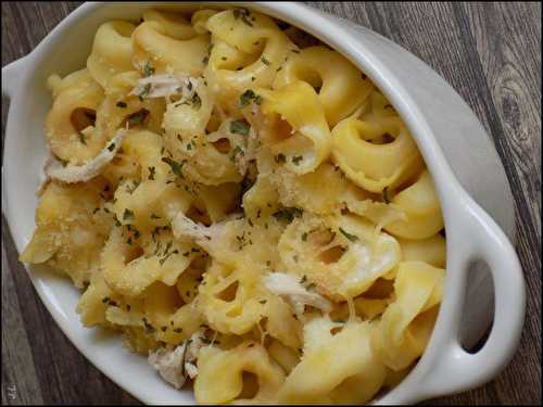 Gratin de tortellinis au fromage