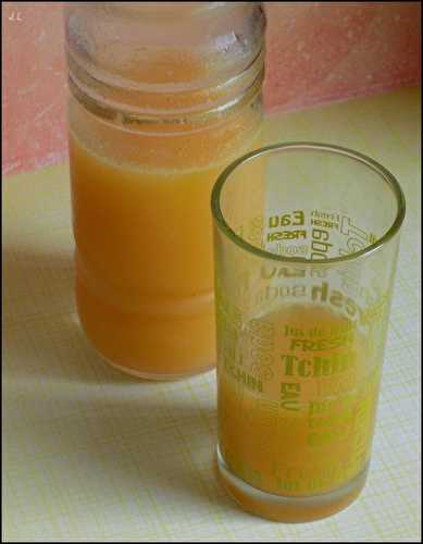 Jus pomme orange