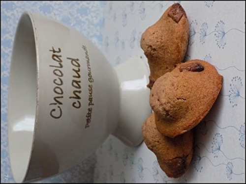 Madeleines cacao cannelle
