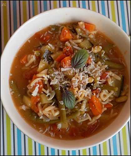 Minestrone de printemps