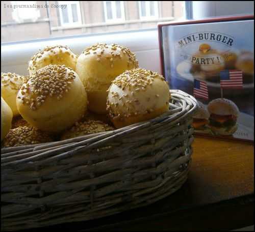 Minis burgers au poulet