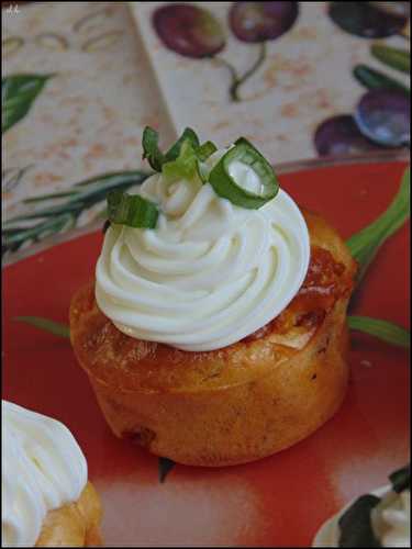 Minis cakes tomates-lardons