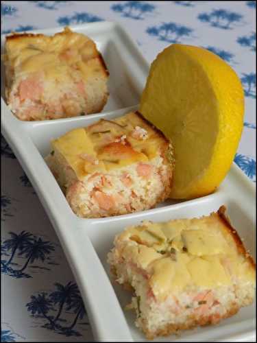 Minis cheesecake au saumon