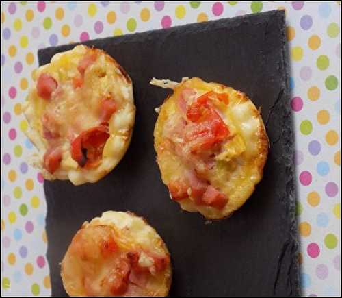 Minis quiches au jambon