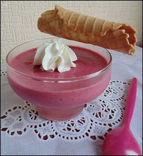 Mousse à la framboise