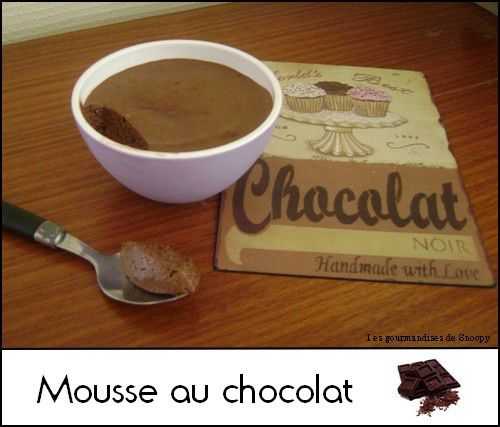 Mousse au chocolat