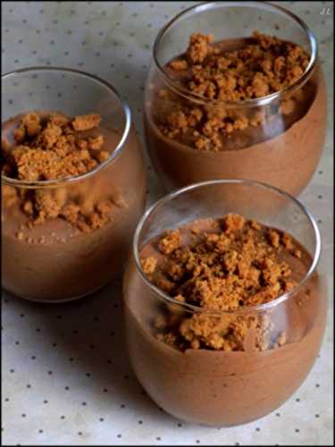 Mousse chocolat spéculoos