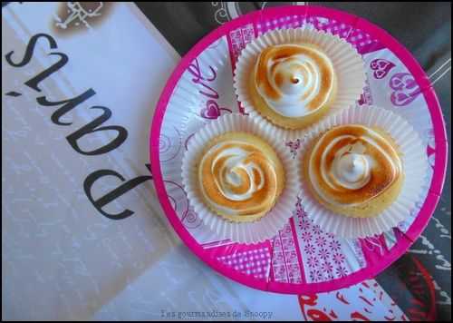 Muffins meringué au citron et gingembre - Une toquée en cuisine