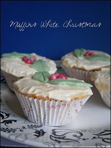 Muffins white christmas