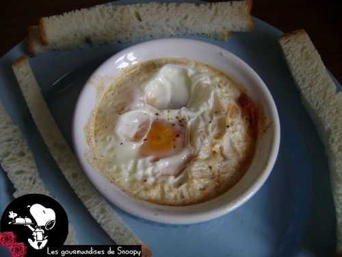 Oeuf cocotte ratatouille